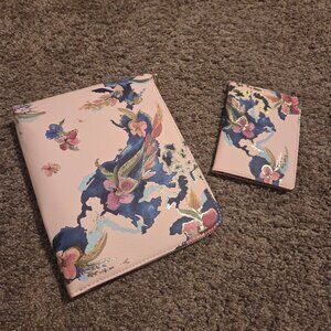 Brand New Anthropologie Whitney Winkler Posie Commuter Clutch & Passport Holder